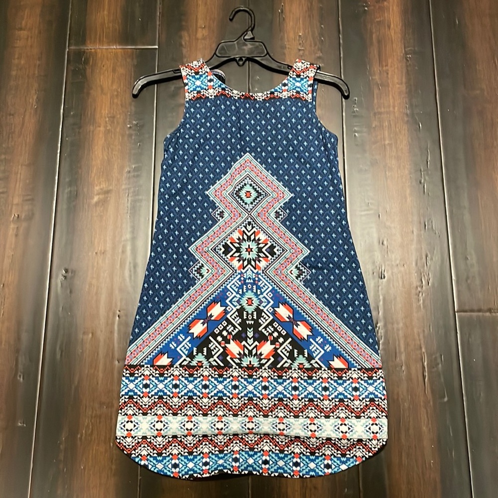Cute tribal print patterned dress